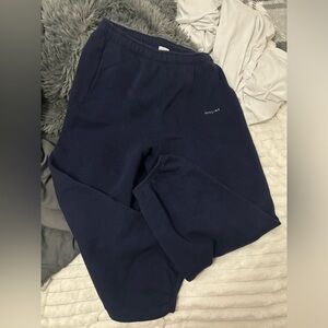 aerie Navy Blue Jogger Sweatpants